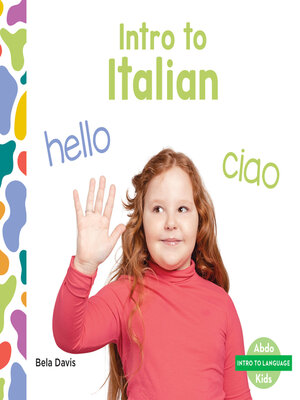 cover image of Intro to Italian